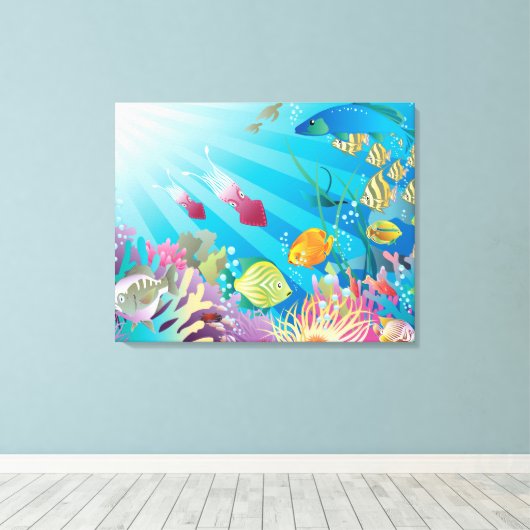 Fantasy Leinwanddruck (Insitu (Holzboden))