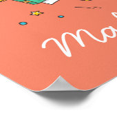 Fantasy Lektüre Buch niedliche Kinderzimmer Poster (Ecke)