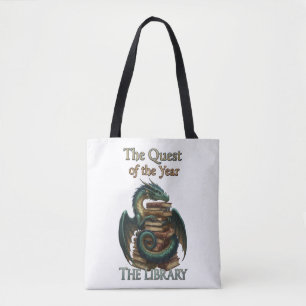 Fantasy-Lese-Drache-Bibliothekar Die Queste des Tasche