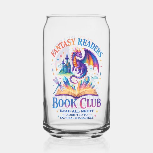 Fantasy Leser Book Club... Dosenglas (Rückseite)