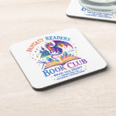 Fantasy Leser Book Club... Getränkeuntersetzer (Linke Seite)