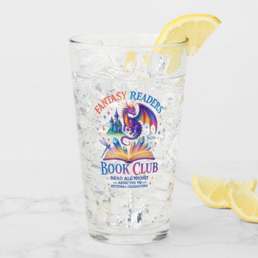 Fantasy Leser Book Club... Glas (Rückseite Ice)