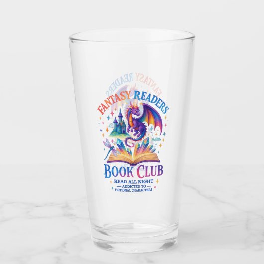 Fantasy Leser Book Club... Glas (Vorderseite)