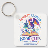 Fantasy Leser Book Club... Schlüsselanhänger (Vorderseite)