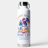Fantasy Leser Book Club... Trinkflasche (Vorderseite)