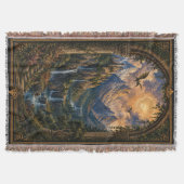 Fantasy-Leser-Geschenk Gewebte Wurfdecke  Decke (Vorderseite)