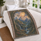 Fantasy-Leser-Geschenk Gewebte Wurfdecke  Decke