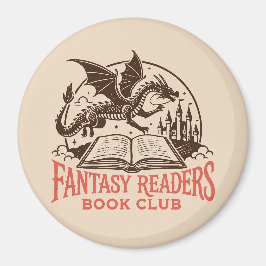 Fantasy-Leserbuchclub Magnet (Vorne)