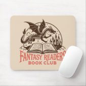 Fantasy-Leserbuchclub Mousepad (Mit Mouse)