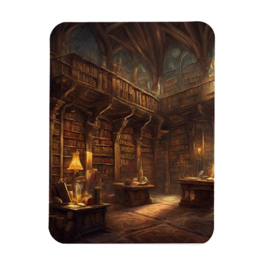 Fantasy Library Magnet (Vertikal)