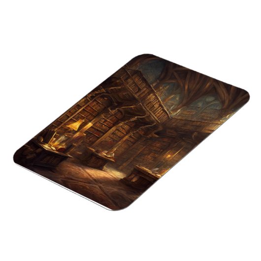 Fantasy Library Magnet (Linke Seite)