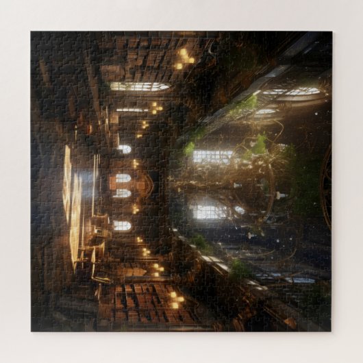 Fantasy Library Puzzle (Horizontal)