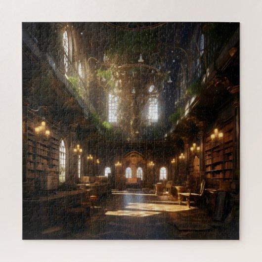 Fantasy Library Puzzle (Vertikal)