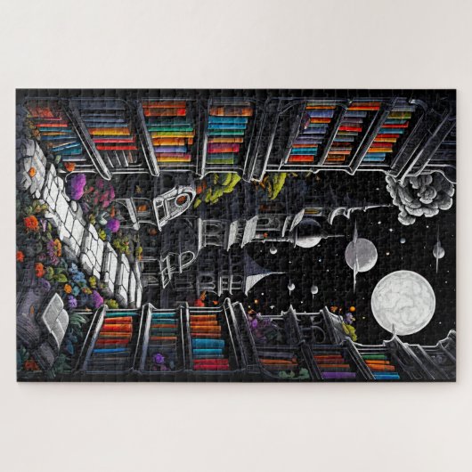 Fantasy Library Puzzle (Horizontal)