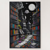 Fantasy Library Puzzle (Vertikal)