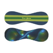 Fantasy Lights Abstrakt Blue Green Fraktal Name Baseball (Paneele)