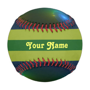 Fantasy Lights Abstrakt Blue Green Fraktal Name Baseball