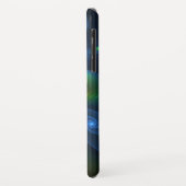 Fantasy Lights Abstrakt Blue Green Yellow Fraktal Case-Mate iPhone Hülle (Hinten/Links)