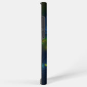 Fantasy Lights Abstrakt Blue Green Yellow Fraktal Samsung Galaxy Hülle (Rechte Seite)