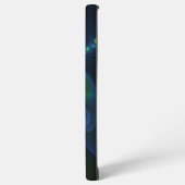 Fantasy Lights Abstrakt Blue Green Yellow Fraktal Samsung Galaxy Hülle (Linke Seite)