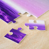 Fantasy Lila Clouds Spaß Galaxy Szene Puzzle (Seite)