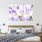 *~* Fantasy Lila TV2 Stretched Canvas Print Leinwanddruck (Insitu (Schlafzimmer))