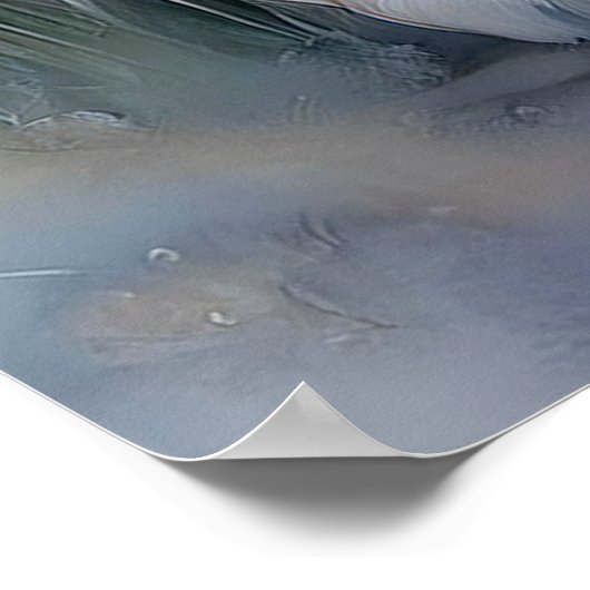 Fantasy Lion Poster (Ecke)