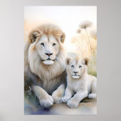 Fantasy Lion Poster (Vorne)