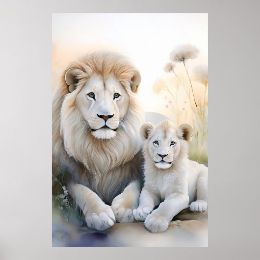 Fantasy Lion Poster (Vorne)