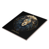 Fantasy Lion Zodiac Symbol Sun Sign Name Leo Fliese (Seite)