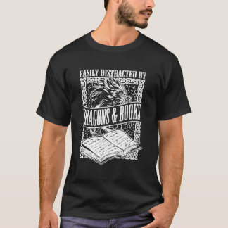 Fantasy Literatur Geschenk für einen Nerd T-Shirt