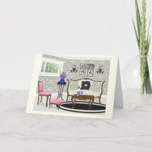 Fantasy Living Room Scene Karte
