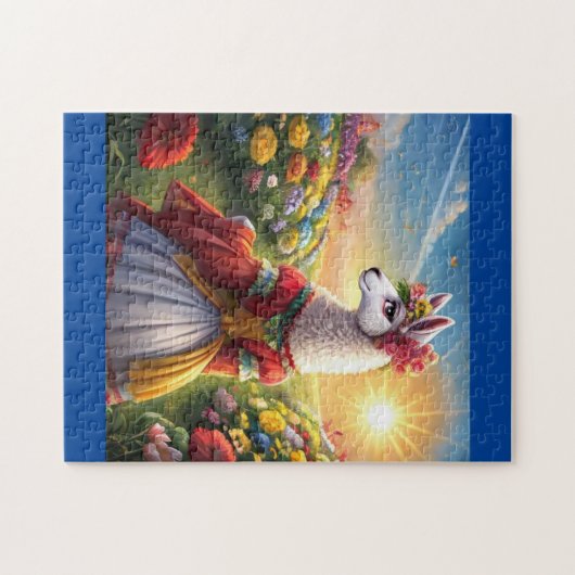 Fantasy Llama Puzzle (Horizontal)