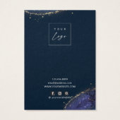 Fantasy Lux Blue Gold Necklace Karten (Rückseite)