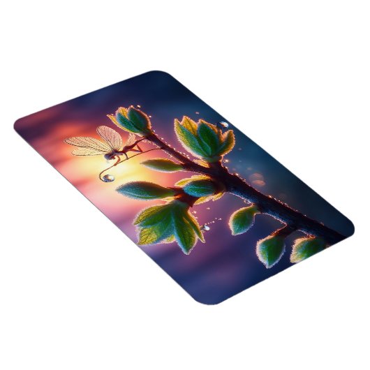 Fantasy macro photography of tiny forest sprite magnet (Rechte Seite)