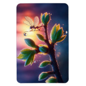 Fantasy macro photography of tiny forest sprite magnet (Vertikal)