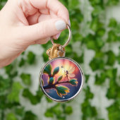 Fantasy macro photography of tiny forest sprite schlüsselanhänger (Hand)