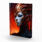 Fantasy Magic Art Dame Fotoblock (Rechts)