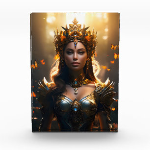 Fantasy Magic Art Dame Fotoblock