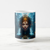 Fantasy Magic Art Dame Kaffeetasse (Mittel)