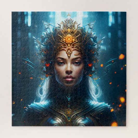 Fantasy Magic Art Dame Puzzle (Vertikal)