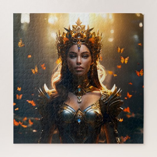 Fantasy Magic Art Dame Puzzle (Vertikal)