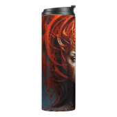 Fantasy Magic Art Dame Thermosbecher (Nach links gedreht)