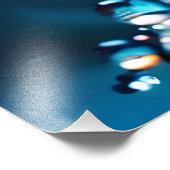 Fantasy Makro Wasserfall Fotodruck (Ecke)