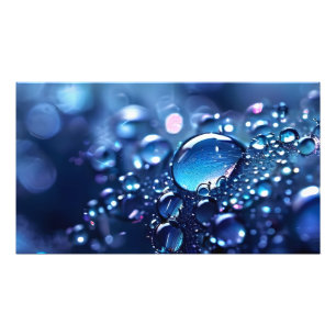 Fantasy Makro Wasserfall Fotodruck