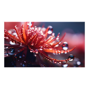 Fantasy Makro Wasserfall Fotodruck