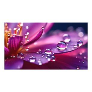 Fantasy Makro Wasserfall Fotodruck