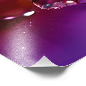 Fantasy Makro Wasserfall Fotodruck (Ecke)