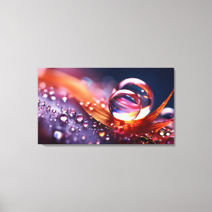 Fantasy Makro Wasserfall Leinwanddruck