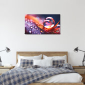 Fantasy Makro Wasserfall Leinwanddruck (Insitu (Schlafzimmer))